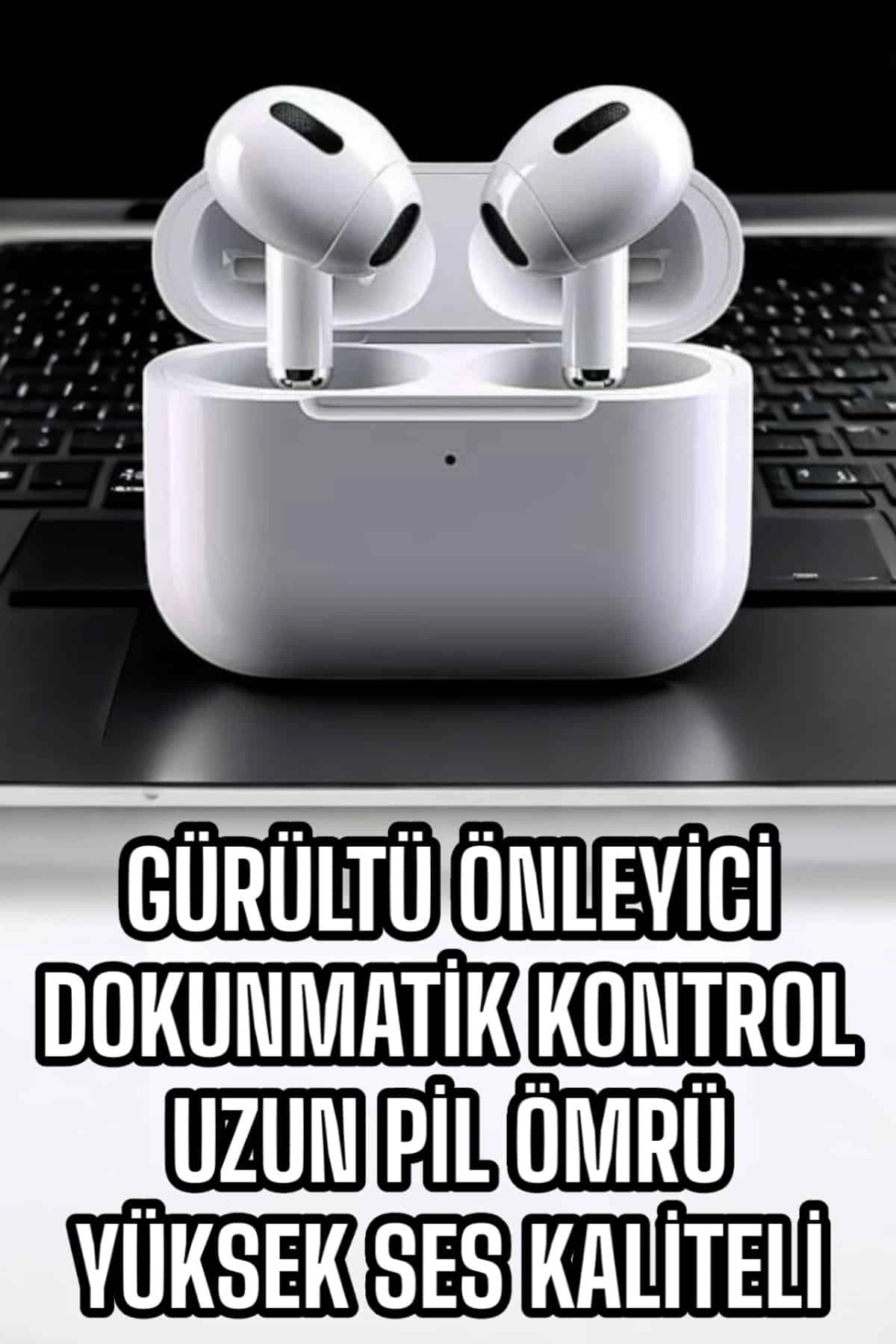 3.nesil Tws Bluetooth Kulaklık Mikrofonlu Anc Özelliği Dokunmatik Kontrol ( Lisinya )