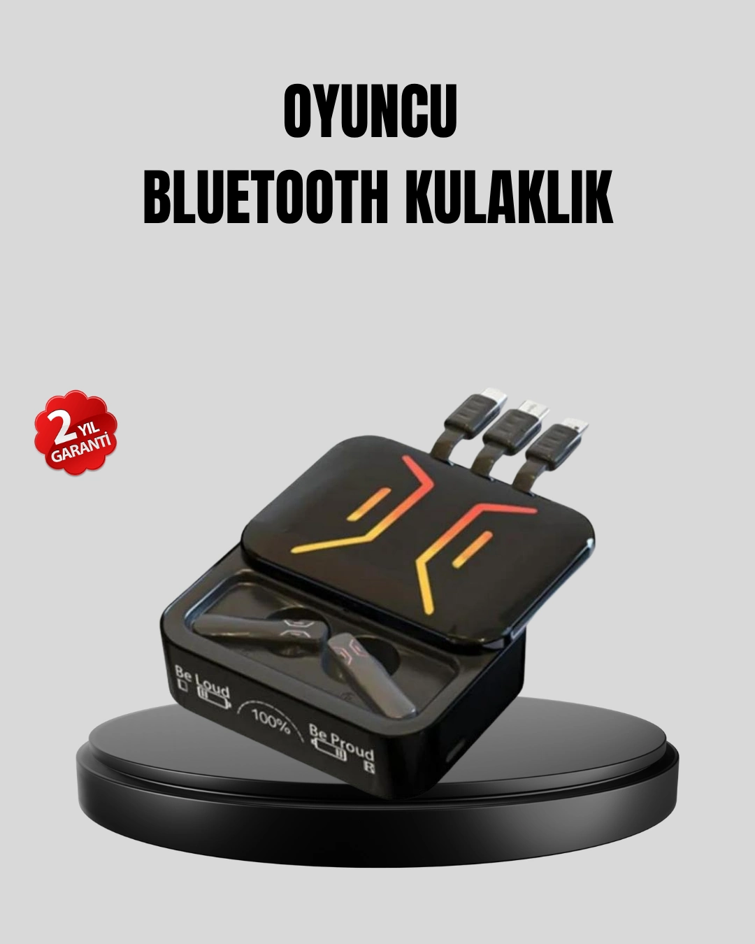 3’ü 1 Arada Kablolu Ve Kablosuz Bluetooth 5.3 Kulaklık ( Lisinya )