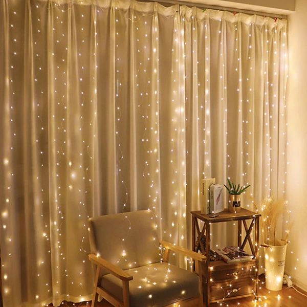 3x3 Kumandalı Perde Led ( Lisinya )