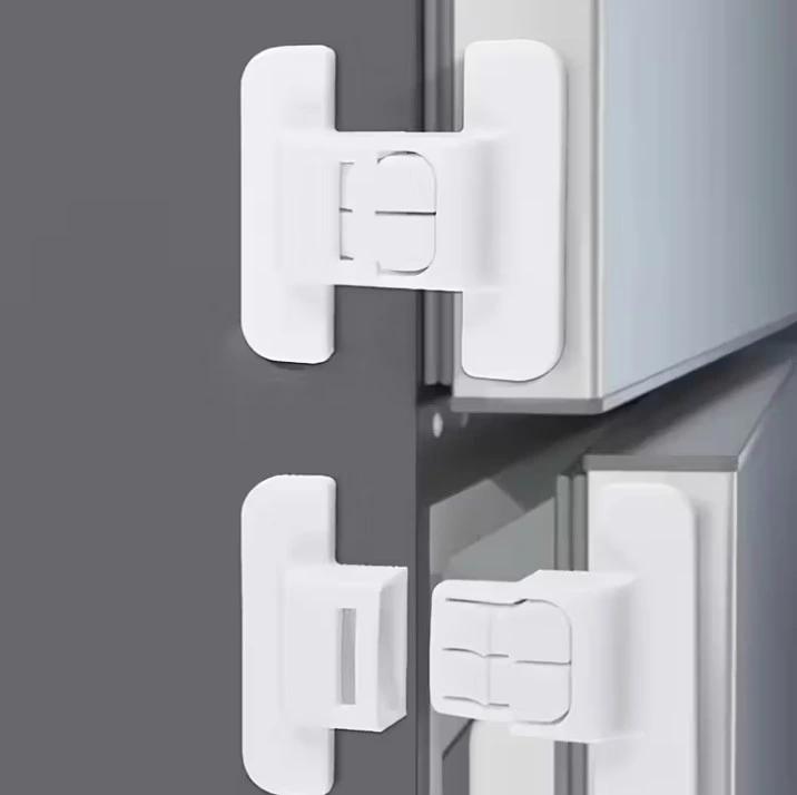 4 Adet Buzdolabı Çekmece Ve Dolap Kapağı Çocuk Kilidi ( Lisinya ) 4 Adet Buzdolabı Çekmece Ve Dolap Kapağı Çocuk Kilidi ( Lisinya )