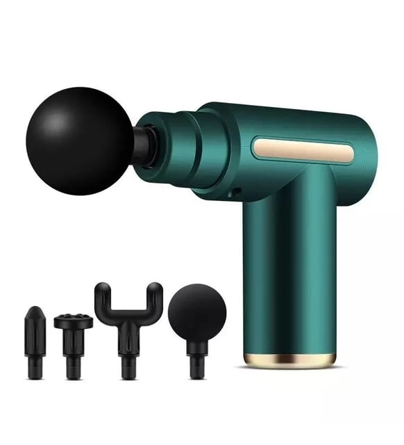 4 Başlıklı 6 Kademeli Titreşimli Şarjlı Mini Masaj Aleti ( Lisinya )