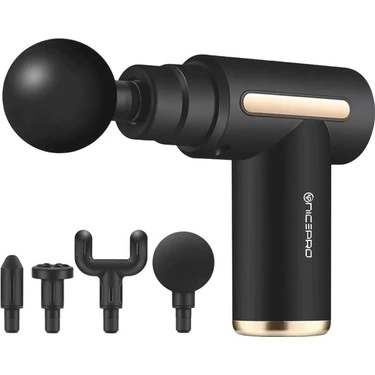 4 Başlıklı 6 Kademeli Titreşimli Şarjlı Mini Masaj Aleti ( Lisinya )