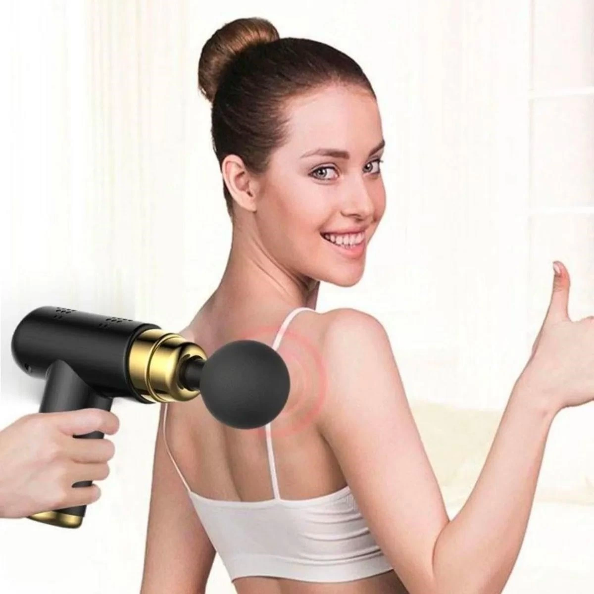 4 Başlıklı Usb Şarj Olabilen Masaj Tabancası ( Lisinya ) 4 Başlıklı Usb Şarj Olabilen Masaj Tabancası ( Lisinya )