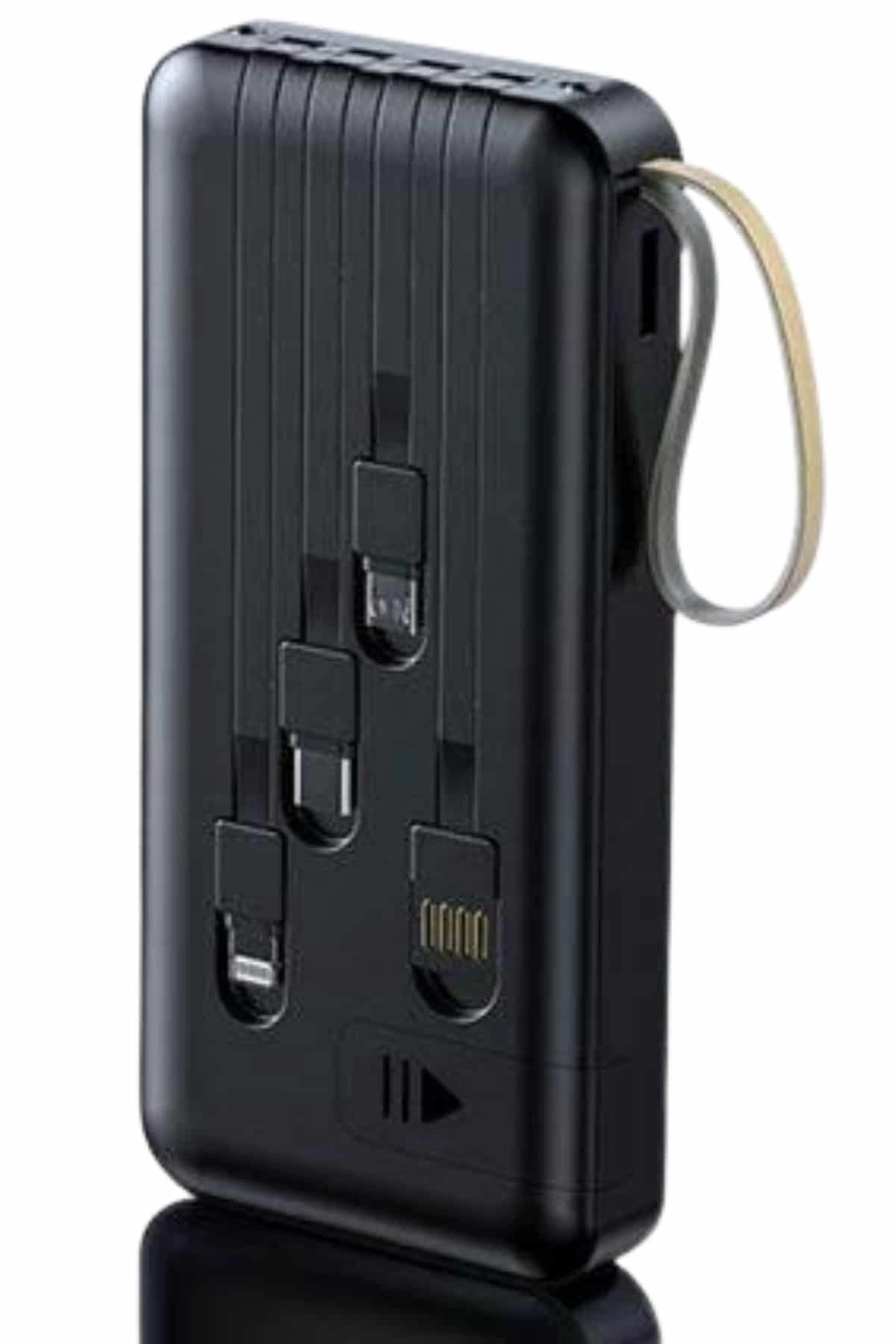 4 Çıkışlı 20.000 Mah Powerbank Uzun Pil Ömürlü Taşınabilir ( Lisinya )