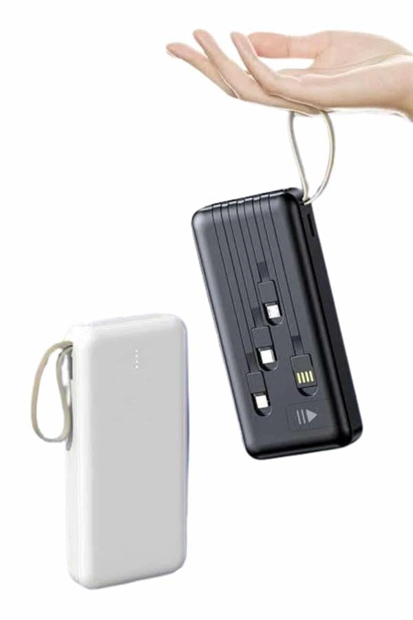 4 Çıkışlı 20.000 Mah Powerbank Uzun Pil Ömürlü Taşınabilir ( Lisinya )