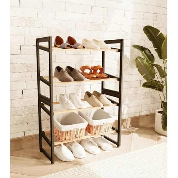 4 Katlı Ahşap Ayakkabılık ( Lisinya ) 4 Katlı Ahşap Ayakkabılık ( Lisinya )