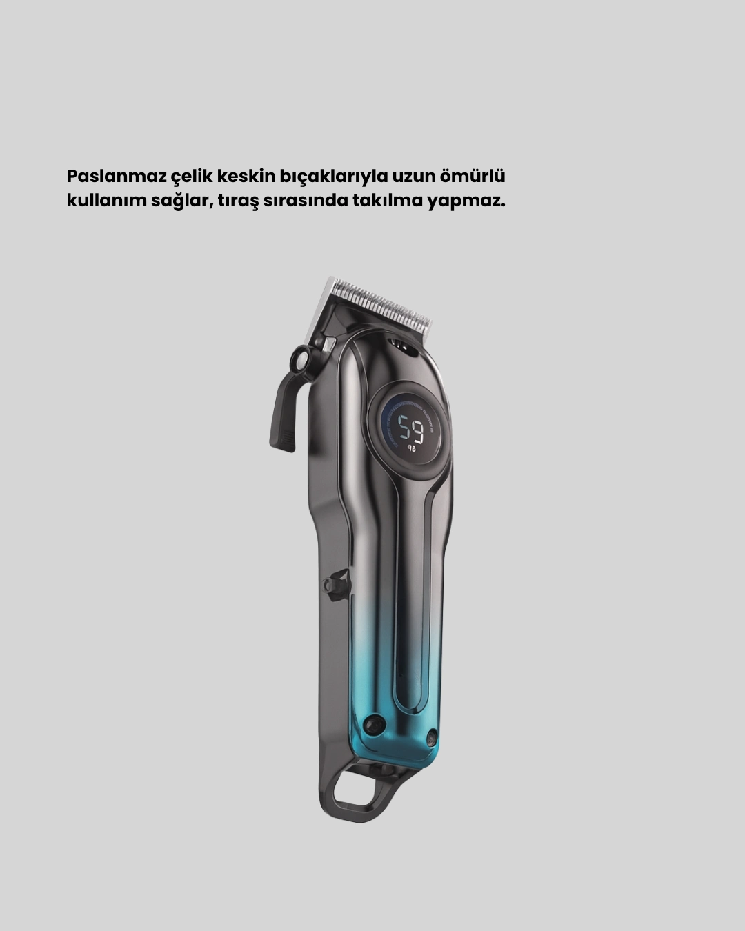 4 Limit Tarağı Ve Ayarlanabilir Kesim Uzunluğu Saç Makinesi ( Lisinya ) 4 Limit Tarağı Ve Ayarlanabilir Kesim Uzunluğu Saç Makinesi ( Lisinya )