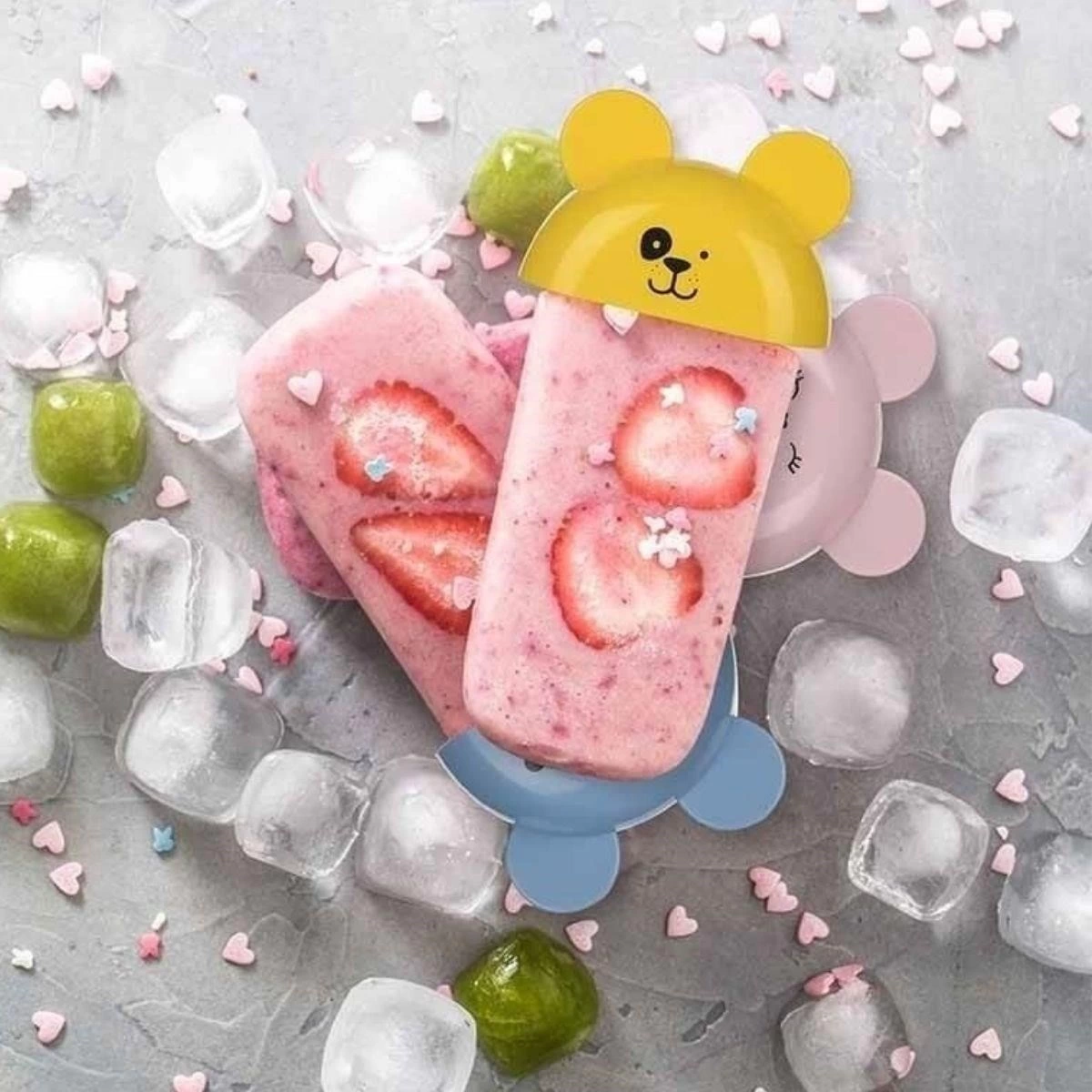 4'lü Kolay Şekillendirici Sevimli Çocuk Meybuz & Dondurma Kalıbı Ap-9179 ( Lisinya ) 4'lü Kolay Şekillendirici Sevimli Çocuk Meybuz & Dondurma Kalıbı Ap-9179 ( Lisinya )