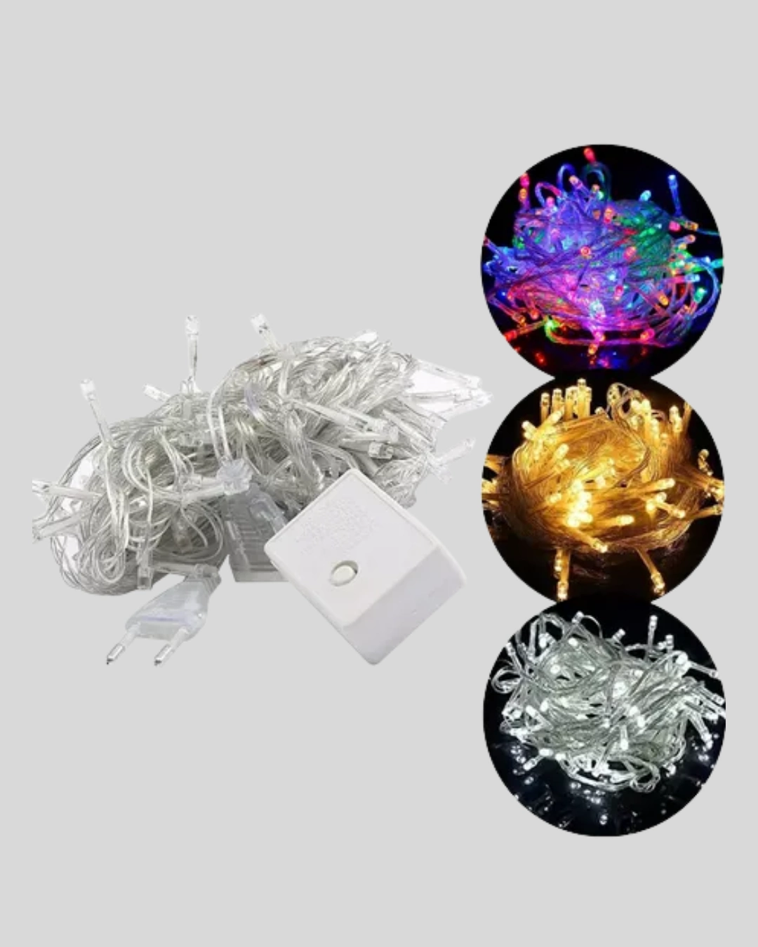 4 Metre Icicle Şelale Led Yılbaşı Perde Işık Sıcak Ambiyans ( Lisinya )