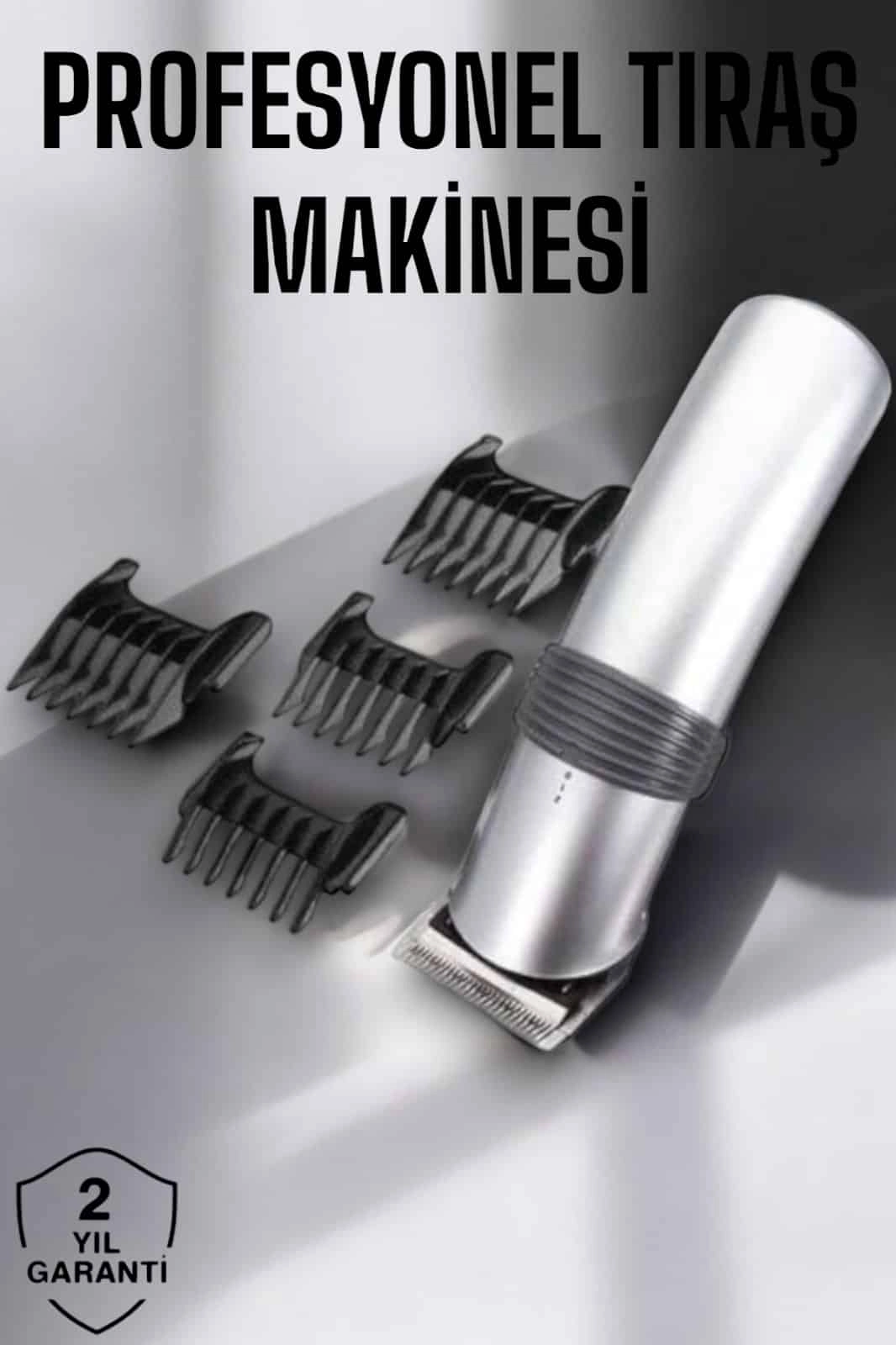 4 Taraklı Taşınabilir Profesyonel Saç Ve Sakal Kesme Tıraş Makinesi ( Lisinya )