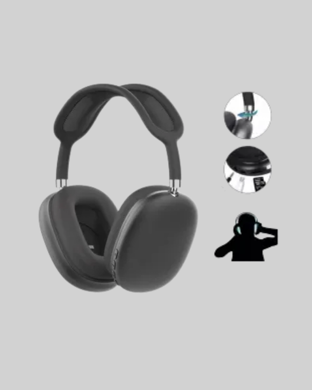 400 Mah Bataryalı Kablosuz Kulaklık | Bt 5.0, Müzik & Görüşme ( Lisinya )