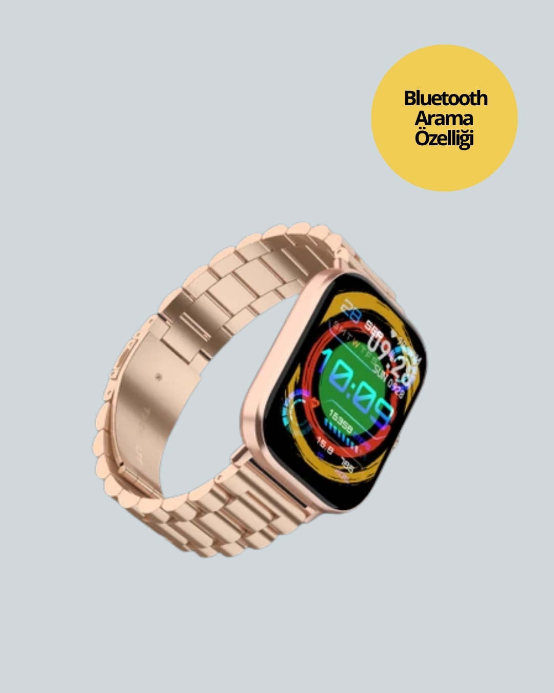 41 Mm Kavisli Kasa Akıllı Saat Ios Ve Android Uyumlu ( Lisinya )