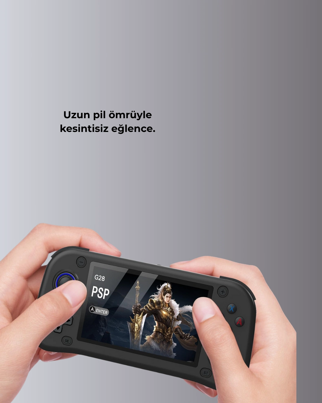 4.3” Hd Ekranlı El Konsolu 64gb Hafıza Kartı Ve 10000 Yüklü Oyun ( Lisinya )