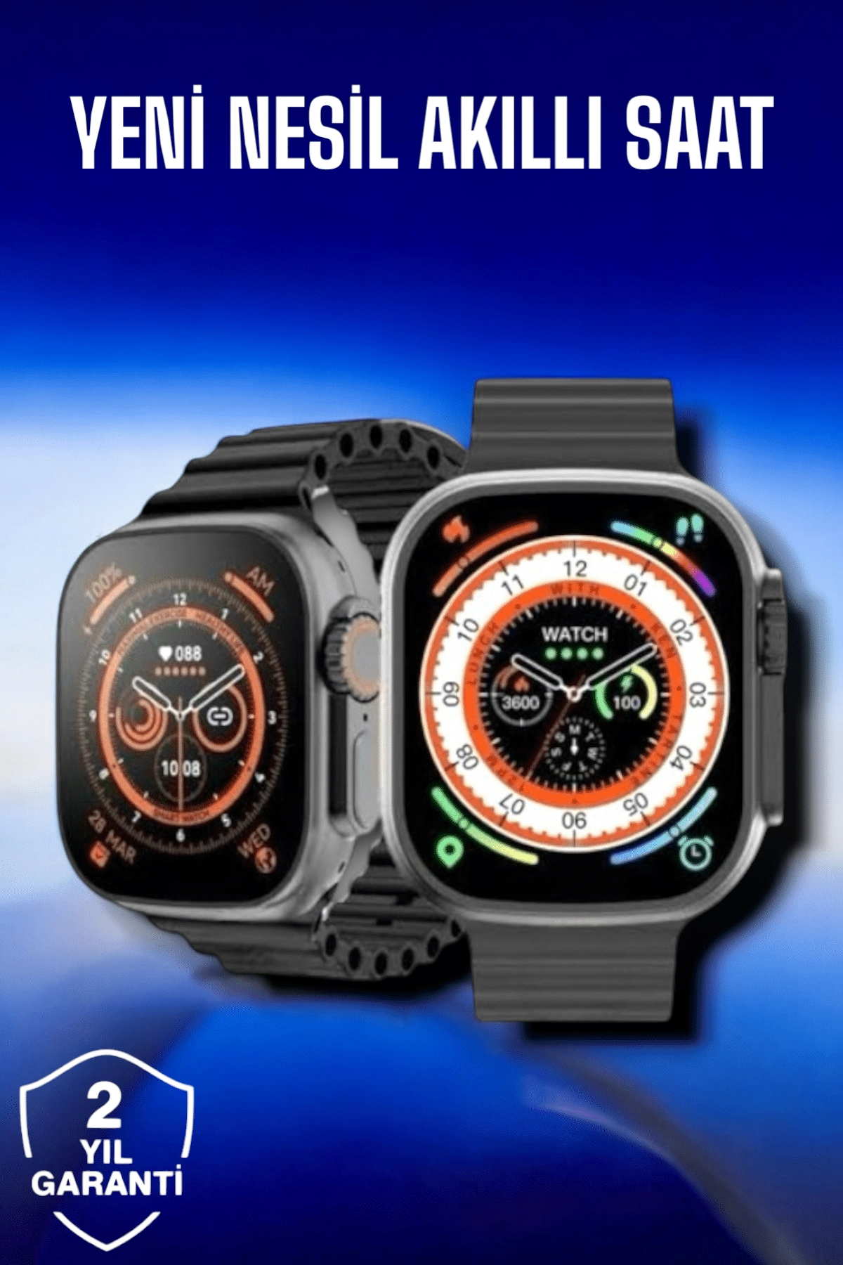 45 Mm Gri Kasa Ultra Akıllı Saat Sesli Görüşme, Sağlık Takibi, Suya Dayanıklı ( Lisinya )