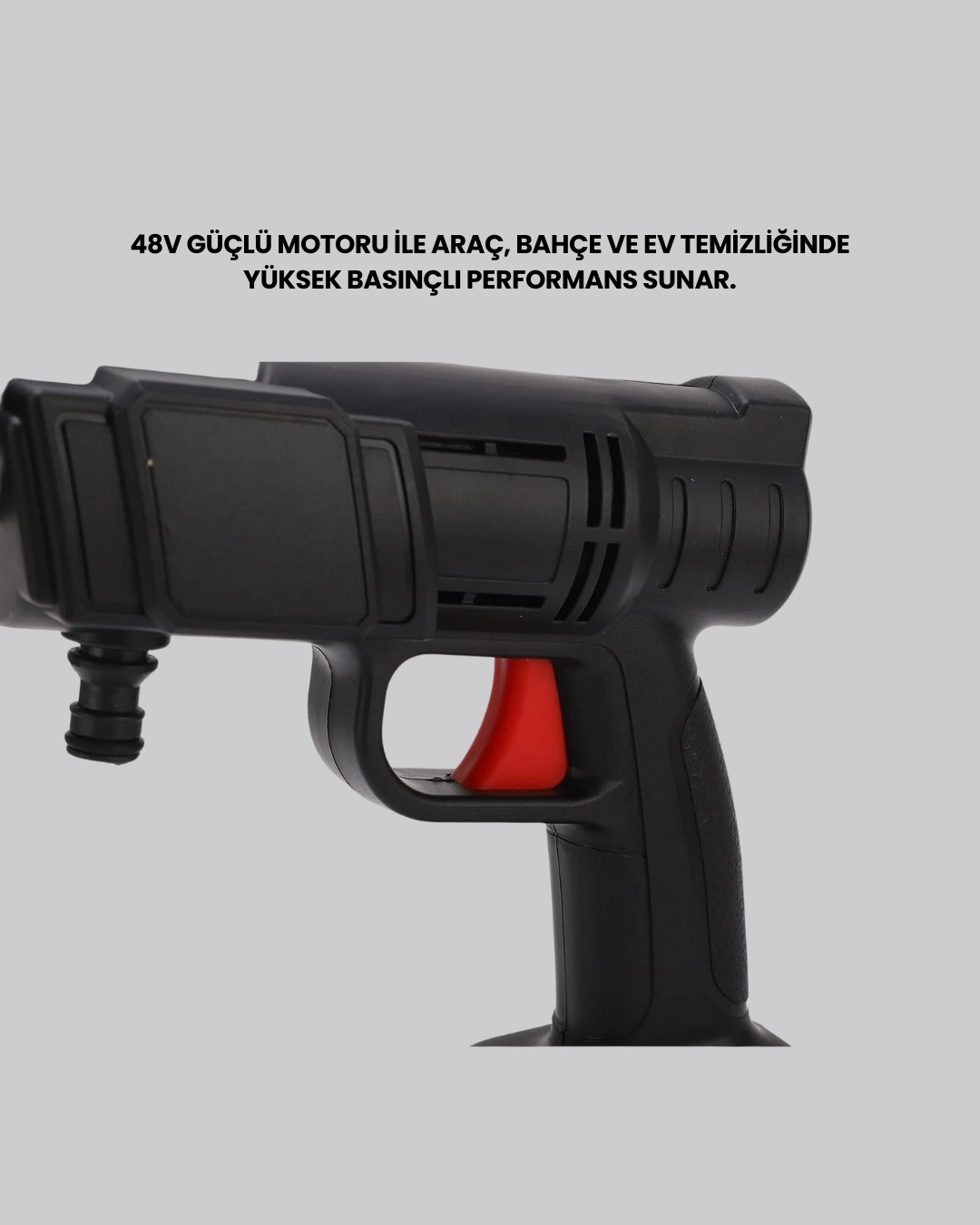48v Şarjlı Basınçlı Yıkama Tabancası Köpük Ve Çift Nozul 2025 Model ( Lisinya )