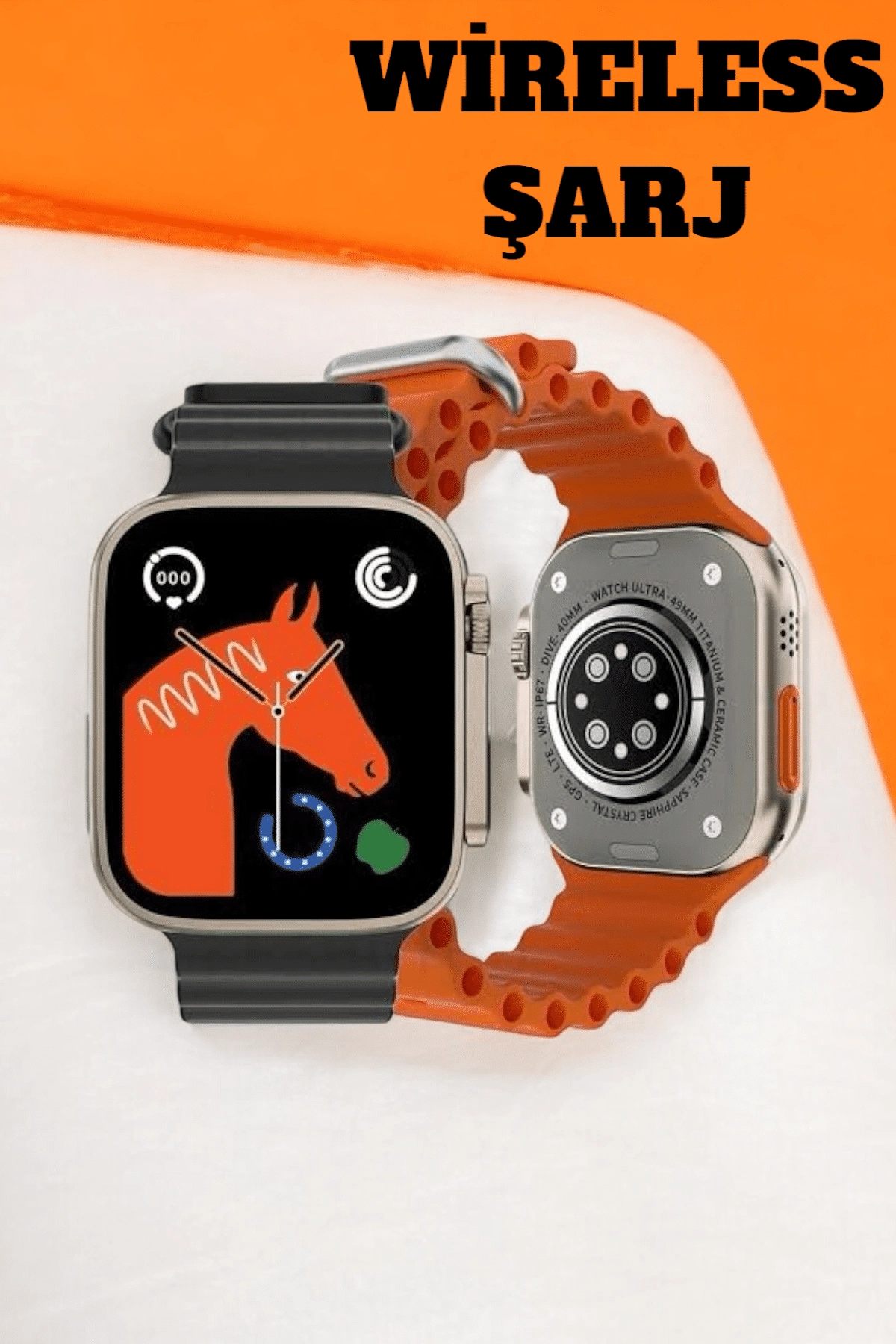 49mm Ekranlı, Kan Basıncı Ve Adımsayar Özellikli Bluetooth Akıllı Saat ( Lisinya )