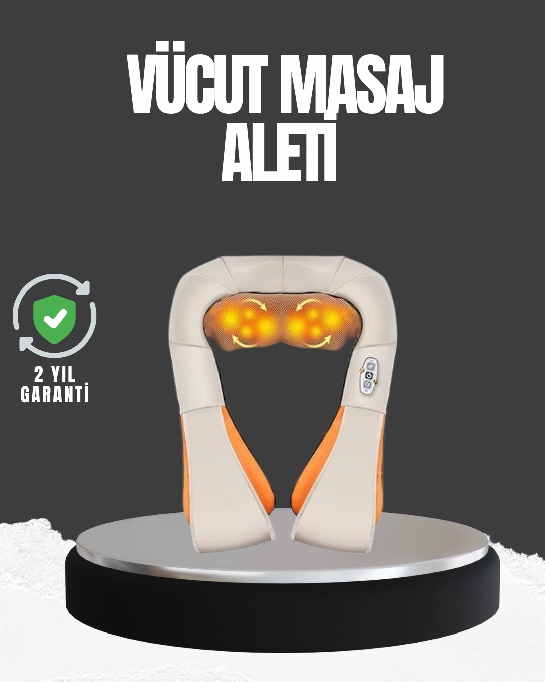 4d Yoğurma Teknolojili Masaj Cihazı-boyun Omuz İçin Uygun ( Lisinya )