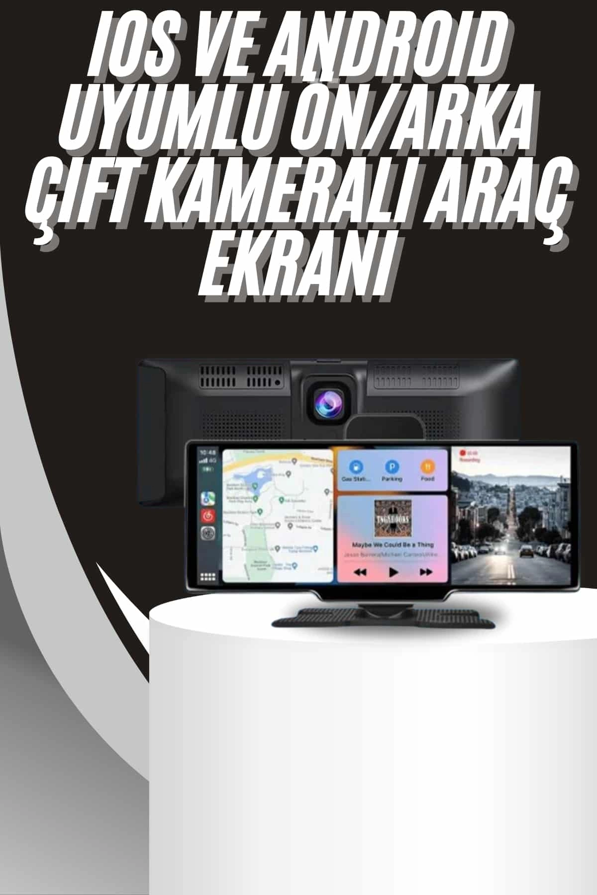 4k 10.2 İnç Çift Kameralı Araç Multimedya Ekranı Carplay Kablosuz Tüm Cihazlara Uyumlu ( Lisinya ) 4k 10.2 İnç Çift Kameralı Araç Multimedya Ekranı Carplay Kablosuz Tüm Cihazlara Uyumlu ( Lisinya )