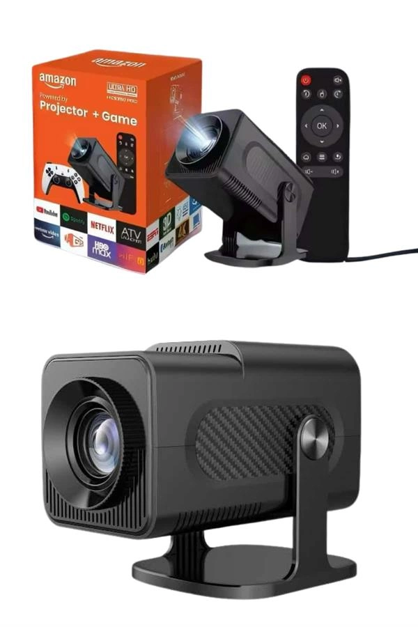 4k Android Smart Wi-fi Çift Kollu Projeksiyon Game Box Kumandalı Taşınabilir ( Lisinya ) 4k Android Smart Wi-fi Çift Kollu Projeksiyon Game Box Kumandalı Taşınabilir ( Lisinya )