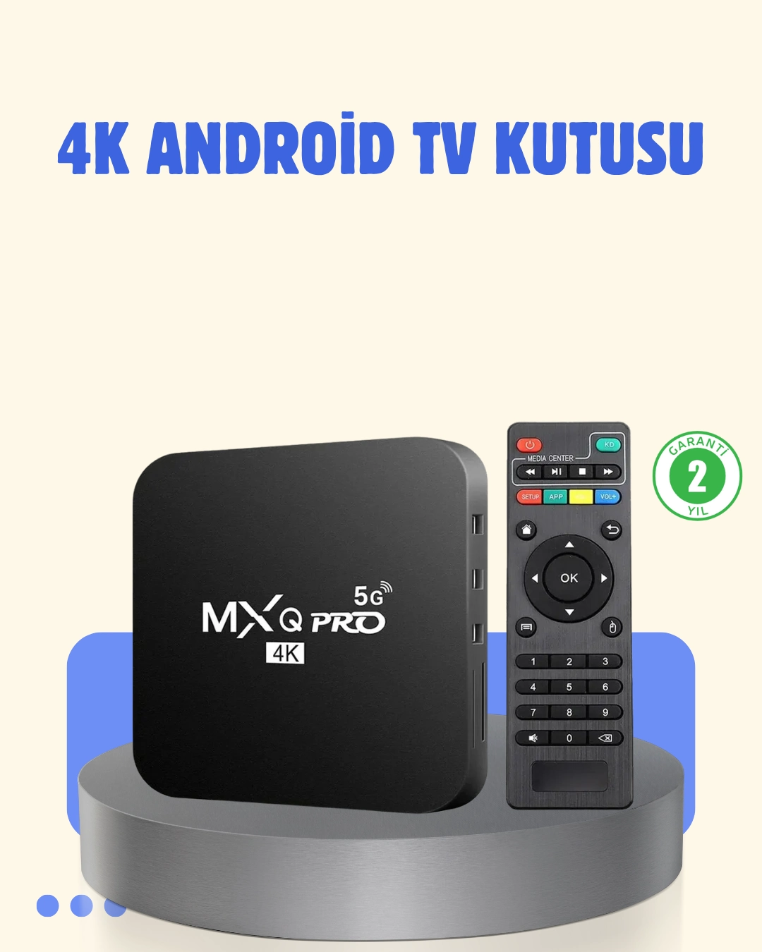 4k Android Tv Box – 2gb Ram 16gb Rom, Hızlı Wi-fi Bağlantılı Akıllı Medya Kutusu ( Lisinya ) 4k Android Tv Box – 2gb Ram 16gb Rom, Hızlı Wi-fi Bağlantılı Akıllı Medya Kutusu ( Lisinya )