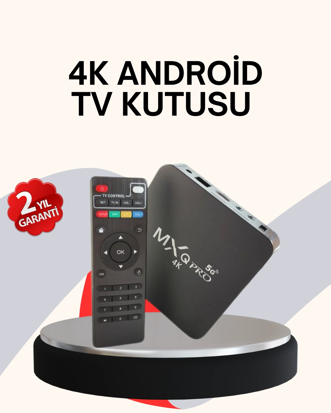 4k Android Tv Box – Akıllı Medya Oynatıcı, 2gb Ram, 16gb Hafıza, Wi-fi Destekli ( Lisinya ) 4k Android Tv Box – Akıllı Medya Oynatıcı, 2gb Ram, 16gb Hafıza, Wi-fi Destekli ( Lisinya )
