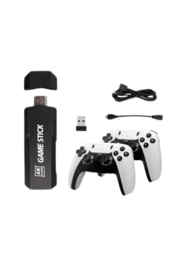 4k Kablosuz Çift Kol Retro Oyunlar 20000 Oyunlu Atari ( Lisinya )