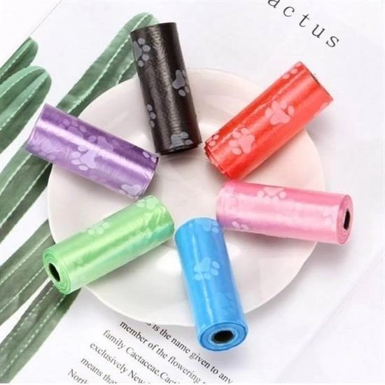 4lü Evcil Hayvanlar Için Pati Desenli Kedi Köpek Kaka Poşeti Torbası ( Lisinya ) 4lü Evcil Hayvanlar Için Pati Desenli Kedi Köpek Kaka Poşeti Torbası ( Lisinya )