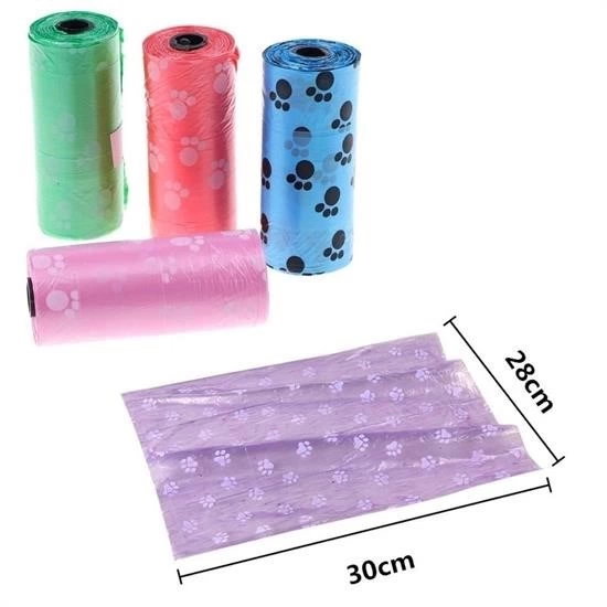 4lü Evcil Hayvanlar Için Pati Desenli Kedi Köpek Kaka Poşeti Torbası ( Lisinya ) 4lü Evcil Hayvanlar Için Pati Desenli Kedi Köpek Kaka Poşeti Torbası ( Lisinya )
