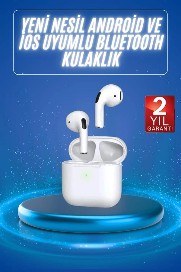 4.nesil Bluetooth Kulaklık Yüksek Ses Kaliteli Dokunmatik Kontrol Özellikli ( Lisinya )