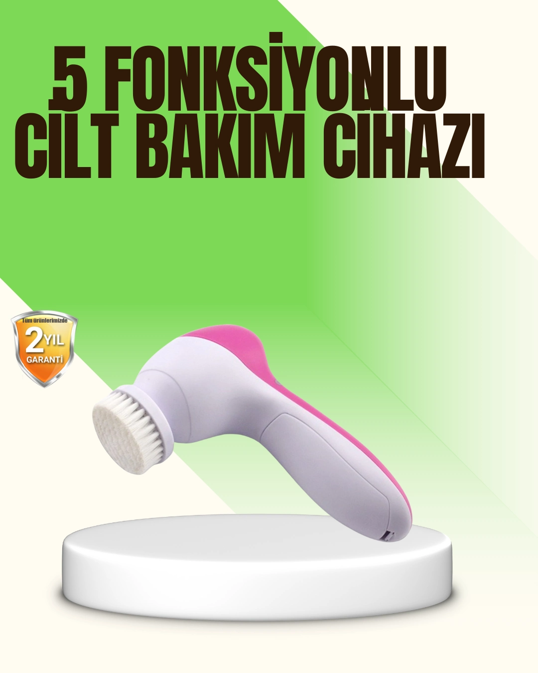5 İn 1 Elektrikli Yüz Temizleme Ve Masaj Cihazı ( Lisinya )