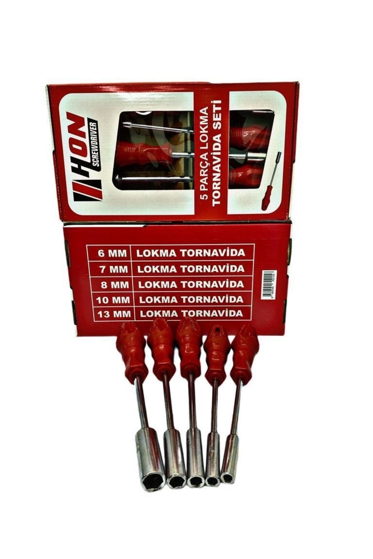 5 Adet Lokma Anahtar Tornavida 6/7/8/10/13/mm Metal Altıgen ( Lisinya ) 5 Adet Lokma Anahtar Tornavida 6/7/8/10/13/mm Metal Altıgen ( Lisinya )