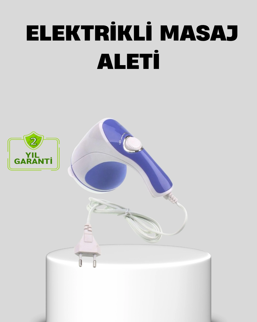 5 Başlıklı Elektrikli Masaj Aleti – Bölgesel İncelme Ve Selülit Azaltıcı ( Lisinya )