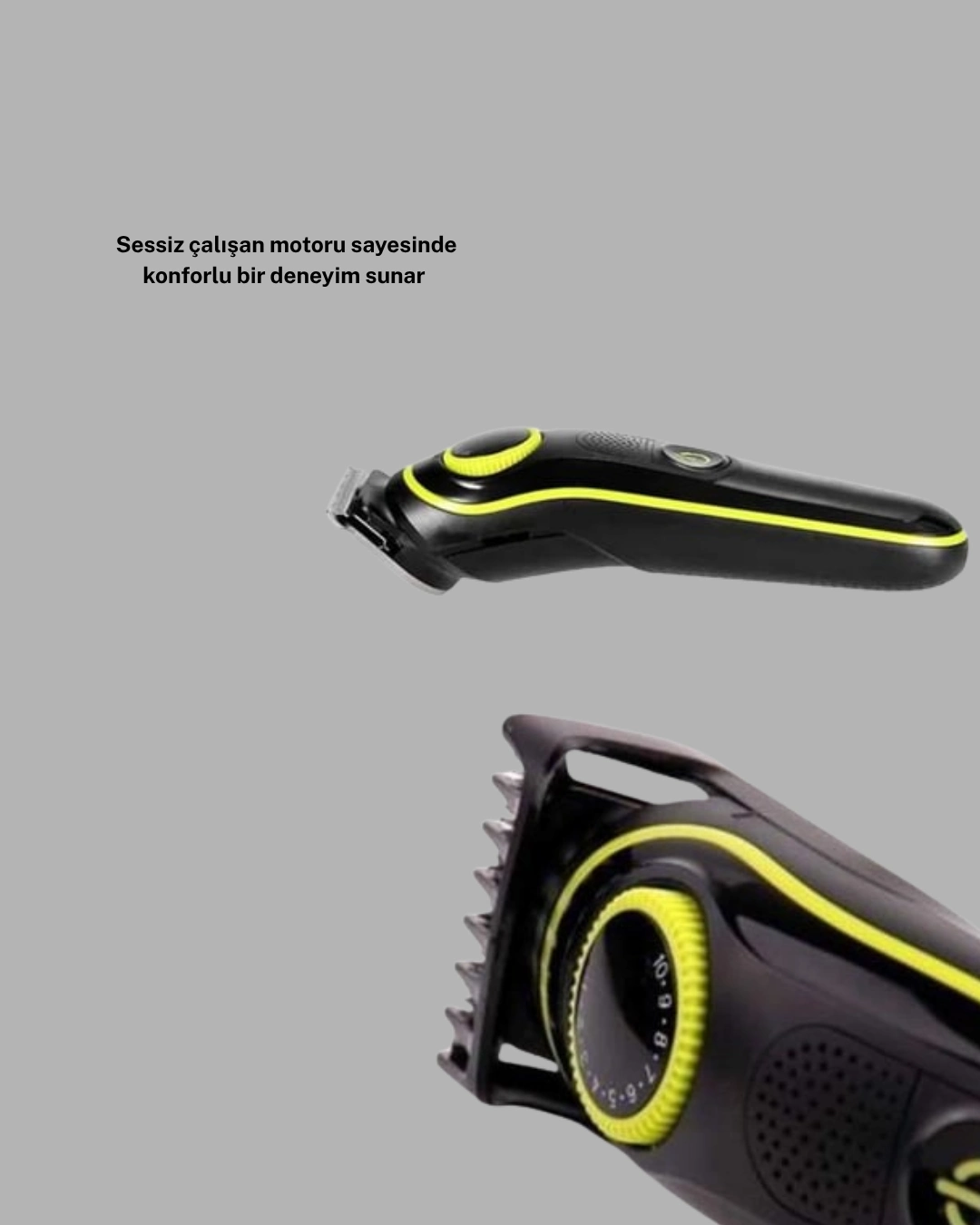 5 Başlıklı Şarjlı Tıraş Makinesi – Saç, Sakal, Burun Ve Vücut İçin Çok Fonksiyonlu Bakım Seti ( Lisinya )