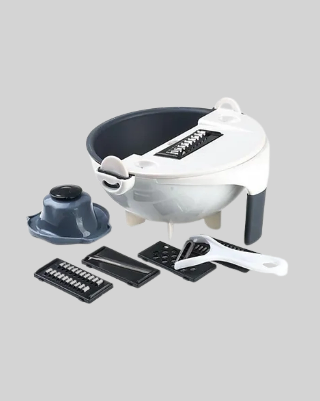 5 Fonksiyonlu Döner Süzgeçli Rende Ve Dilimleyici At ( Lisinya )