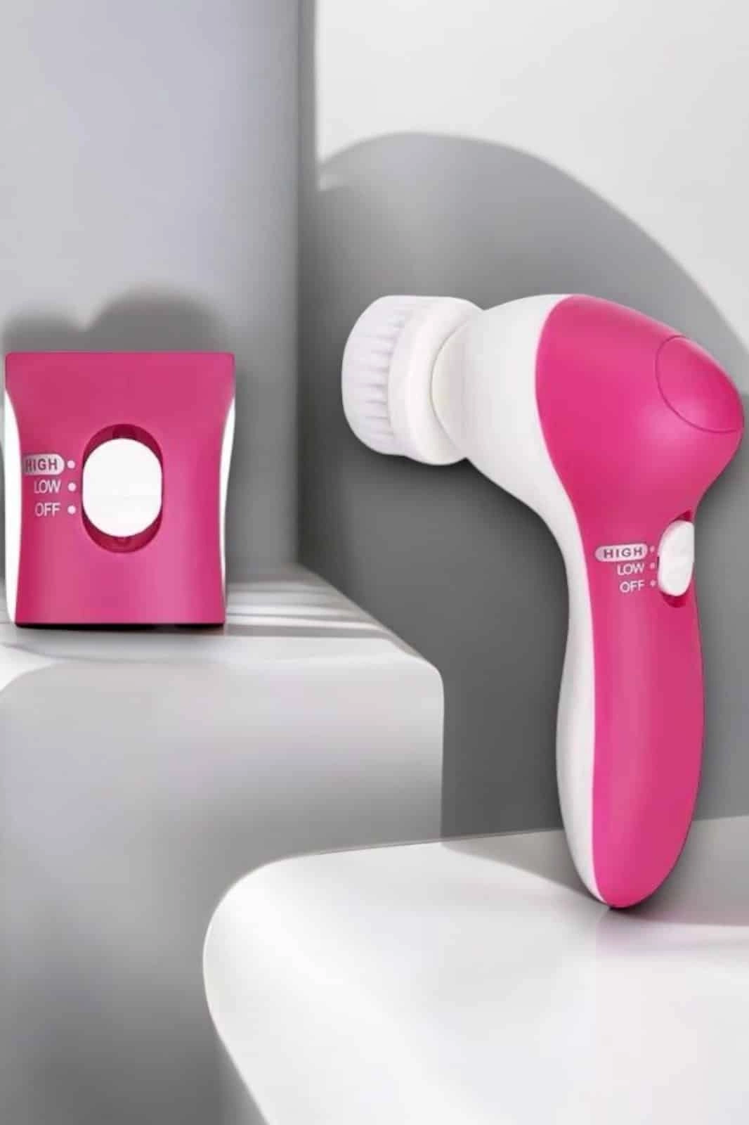 5 Fonksiyonlu Kablosuz Yüz Temizleme Cihazı İle Derinlemesine Cilt Bakımı ( Lisinya )