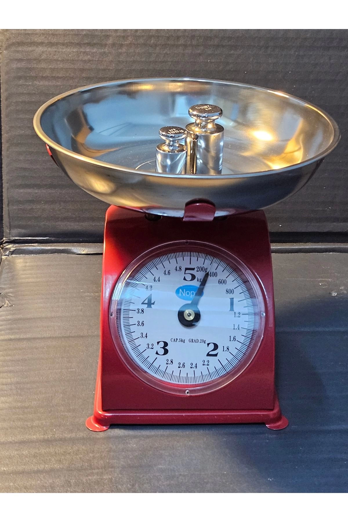 5 Kg Retro Nostalji Mutfak Tartısı Analog Terazi ( Lisinya )