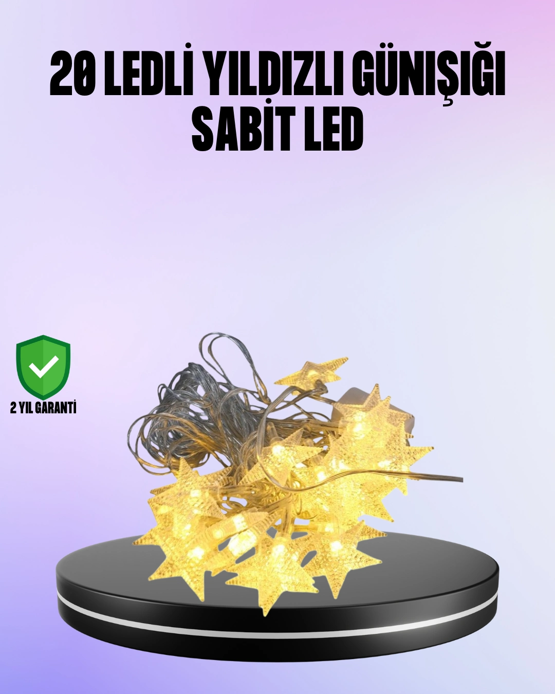 5 Metre Yıldız Şeklinde Led Şerit Işık Sabit Beyaz Aydınlatma ( Lisinya ) 5 Metre Yıldız Şeklinde Led Şerit Işık Sabit Beyaz Aydınlatma ( Lisinya )