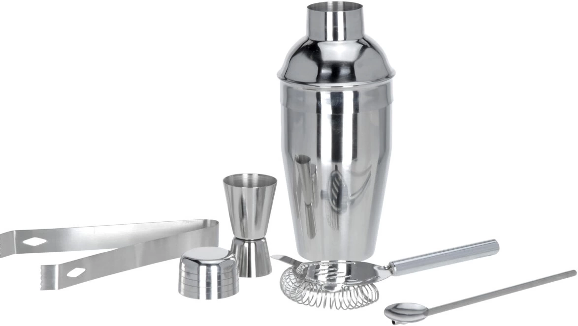 5 Parça Kokteyl Hazırlama Seti 550 Ml ( Lisinya ) 5 Parça Kokteyl Hazırlama Seti 550 Ml ( Lisinya )