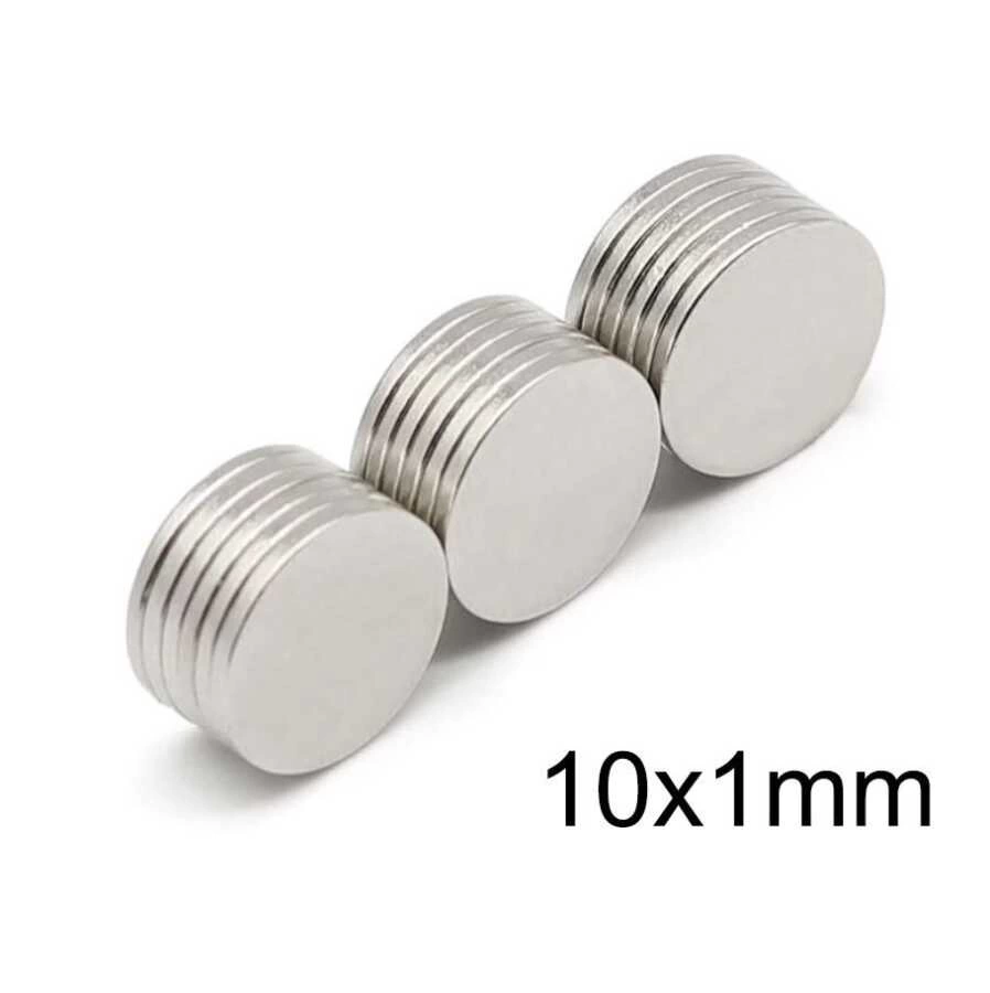 50 Adet 10x1mm Yuvarlak Neodyum Mıknatıs Güçlü Dayanıklı Magnet Nikel Kaplama ( Lisinya ) 50 Adet 10x1mm Yuvarlak Neodyum Mıknatıs Güçlü Dayanıklı Magnet Nikel Kaplama ( Lisinya )