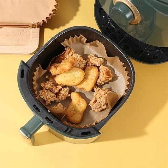 50 Adet Air Fryer Pişirme Kağıdı Tek Kullanımlık Hava Fritöz Yağ Geçirmez Yapışmaz Kare Tabak Model ( Lisinya ) 50 Adet Air Fryer Pişirme Kağıdı Tek Kullanımlık Hava Fritöz Yağ Geçirmez Yapışmaz Kare Tabak Model ( Lisinya )