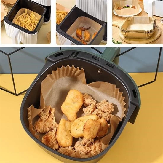 50 Adet Air Fryer Pişirme Kağıdı Tek Kullanımlık Yağ Geçirmez Yapışmaz Kare Tabak Model Pvc ( Lisinya ) 50 Adet Air Fryer Pişirme Kağıdı Tek Kullanımlık Yağ Geçirmez Yapışmaz Kare Tabak Model Pvc ( Lisinya )