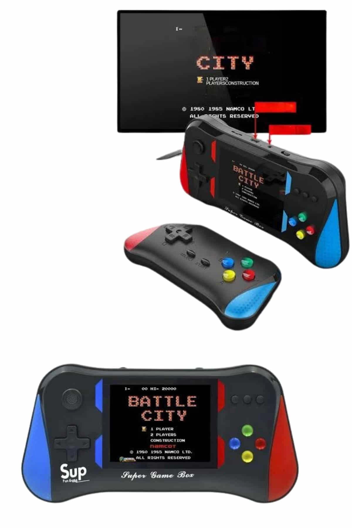 500 Oyunlu Retro Sup Konsolu Taşınabilir Mini Gamepad 3,5 İnç Ekran ( Lisinya ) 500 Oyunlu Retro Sup Konsolu Taşınabilir Mini Gamepad 3,5 İnç Ekran ( Lisinya )