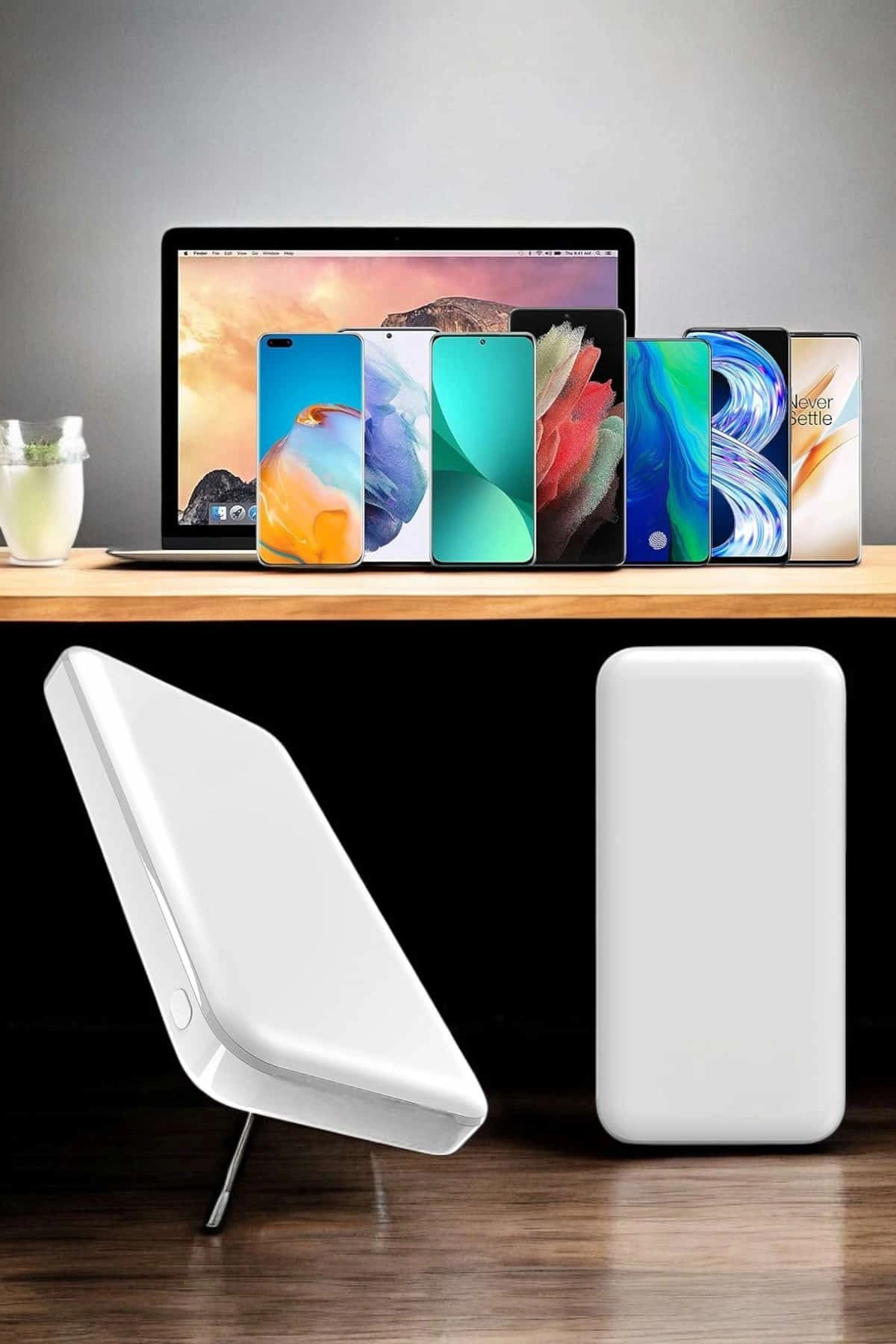 5000 Mah İos Uyumlu Magsafe Kablosuz Şarj Hızlı Şarj Desteği ( Lisinya ) 5000 Mah İos Uyumlu Magsafe Kablosuz Şarj Hızlı Şarj Desteği ( Lisinya )