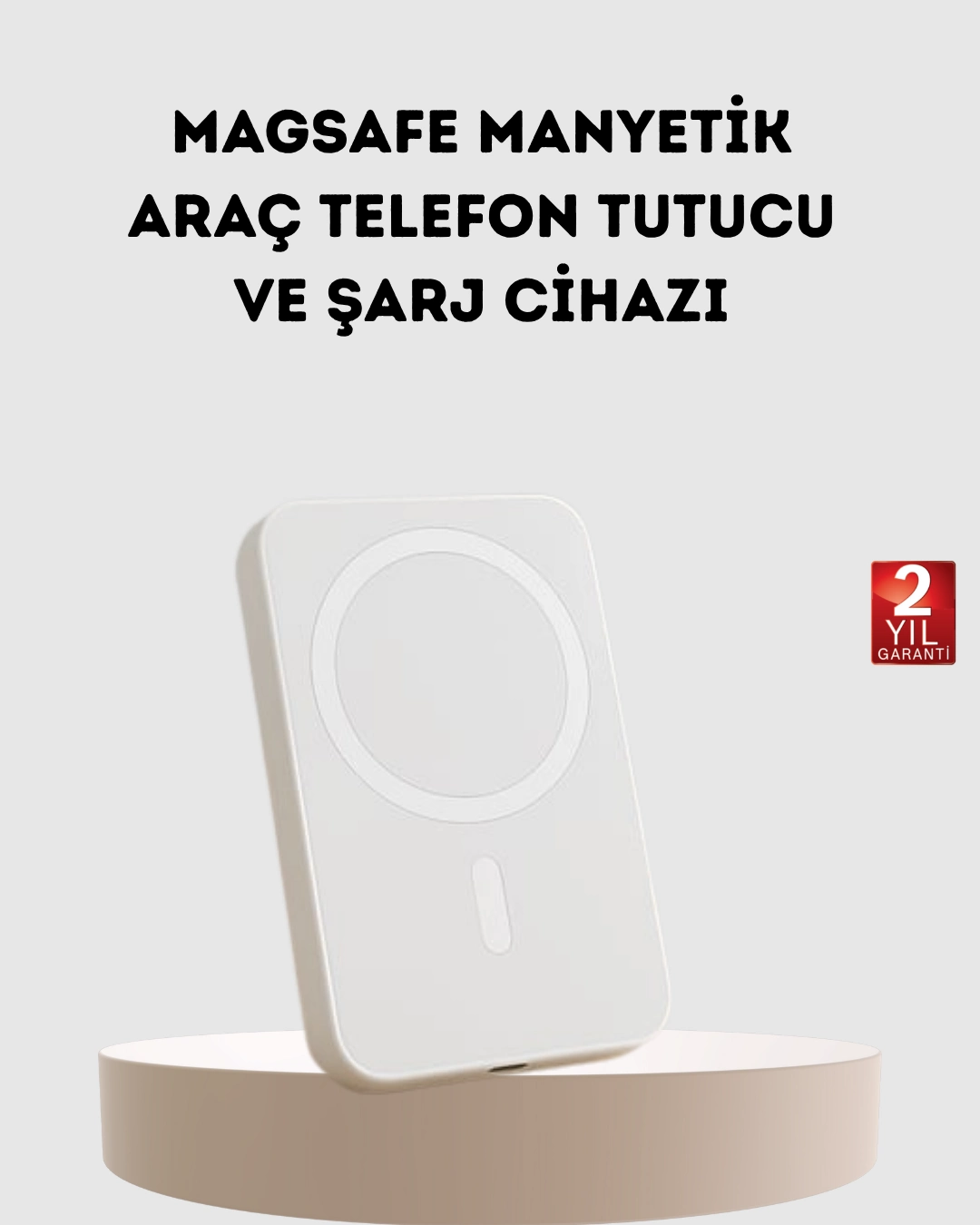 5000mah Manyetik Powerbank – İphone Serisi İçin Taşınabilir Kablosuz Şarj Cihazı ( Lisinya )