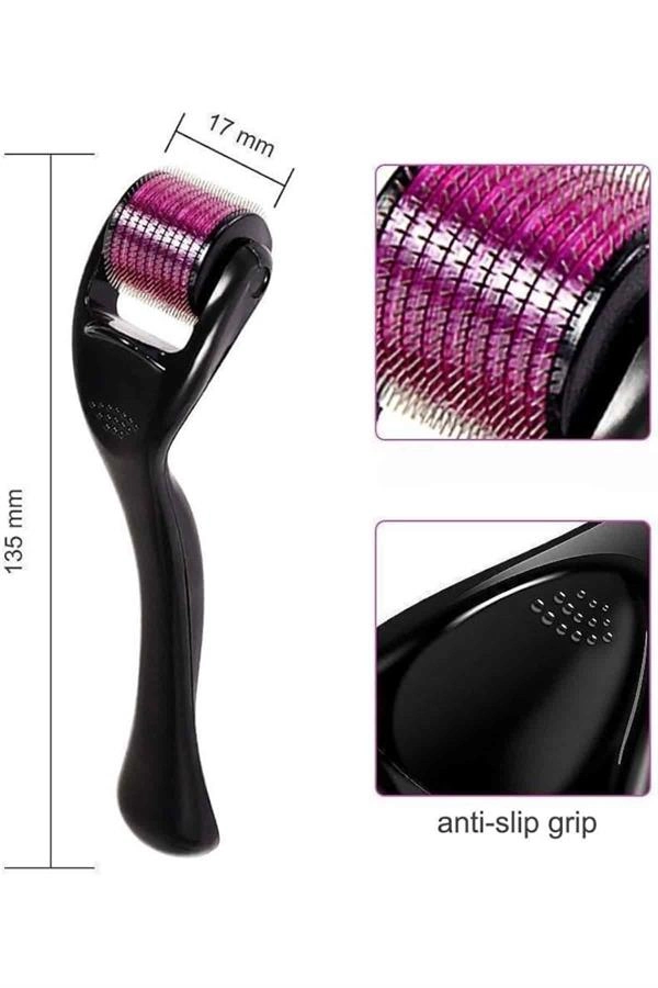 540 Iğneli Derma Roller 1mm Titanyum Uçlu Saç Kaş Serum Kullanımına Uygun ( Lisinya ) 540 Iğneli Derma Roller 1mm Titanyum Uçlu Saç Kaş Serum Kullanımına Uygun ( Lisinya )