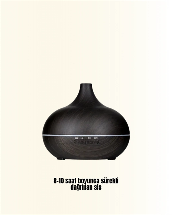 550 Ml Kapasiteli Ultrasonik Difüzör – Yağsız Nemlendirici Kullanımıyla Uyumlu ( Lisinya ) 550 Ml Kapasiteli Ultrasonik Difüzör – Yağsız Nemlendirici Kullanımıyla Uyumlu ( Lisinya )