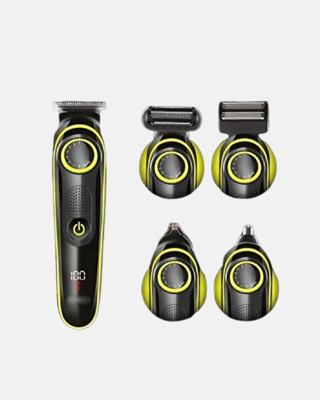 5’i 1 Arada Şarjlı Erkek Bakım Seti Led Göstergeli Ve Suya Dayanıklı ( Lisinya )