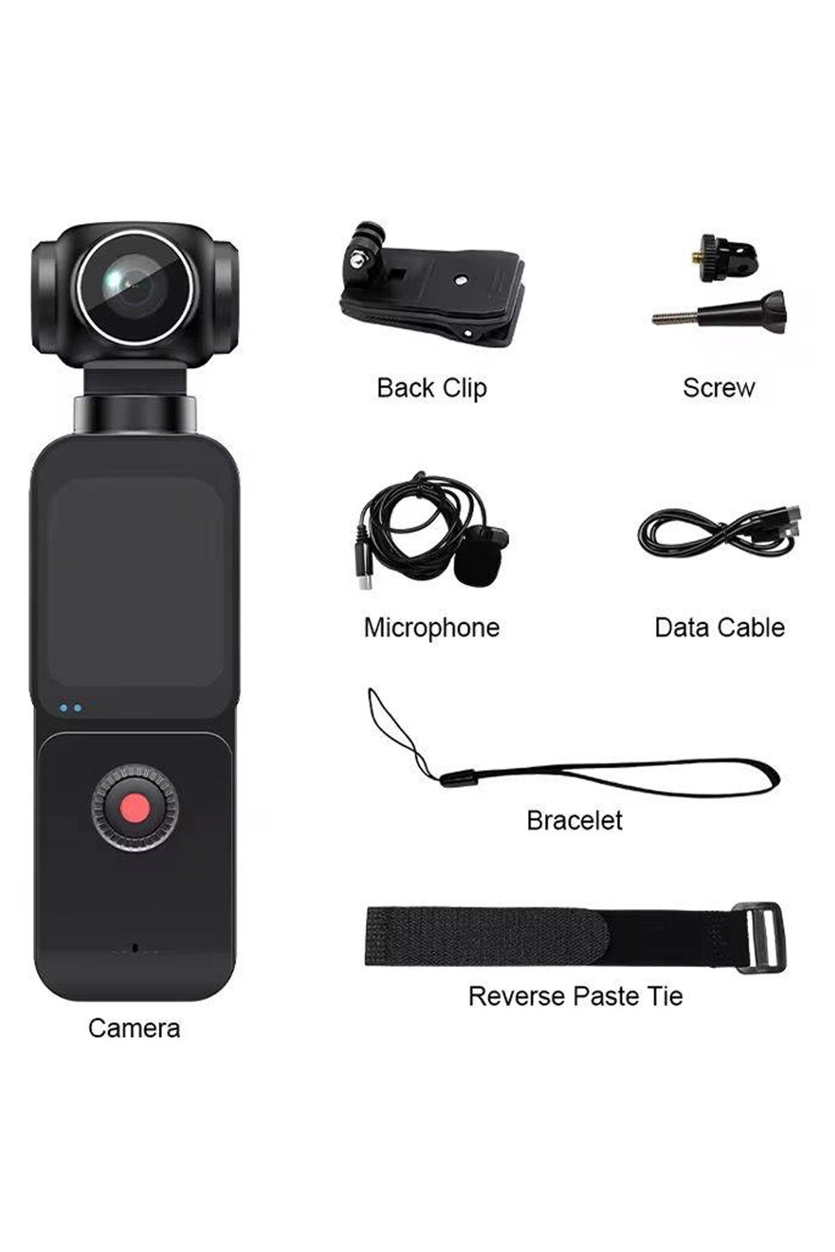 5k Ultra Hd Aksiyon Kamerası Ultra Stabil Çekim, Anti-shake Teknolojisi ( Lisinya )