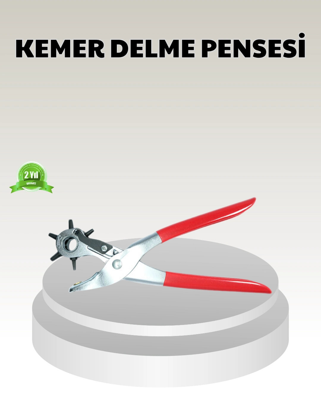 6 Başlıklı Kemer Delme Pense Paslanmaz Çelik Çok Amaçlı ( Lisinya )