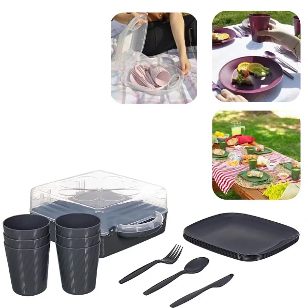 6 Kişilik Piknik Seti ( Lisinya ) 6 Kişilik Piknik Seti ( Lisinya )